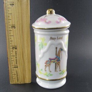 LENOX 1993 THE SPICE CAROUSEL FINE PORCELAIN JAR BAY LEAF (E17)